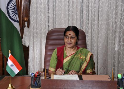 Sushma Swaraj, BJP, India 
